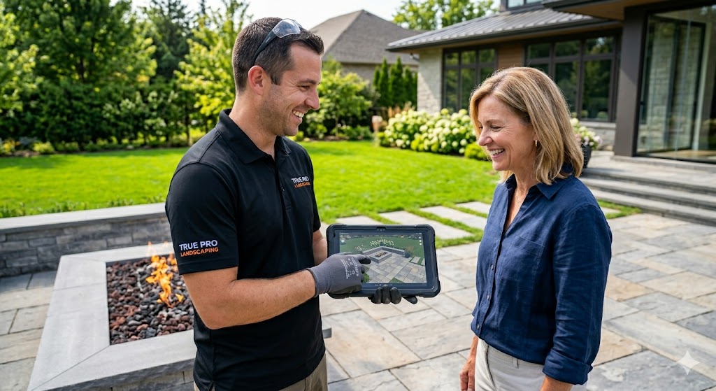 True Pro Landscaping Client